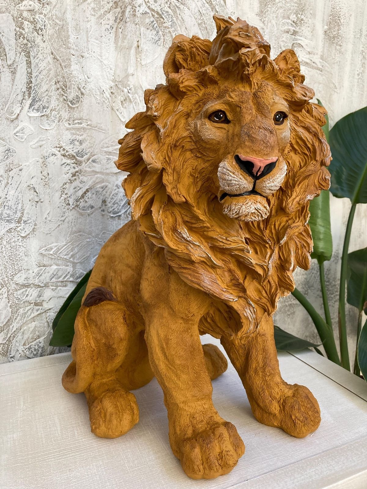 Sculpture Lion d'Afrique