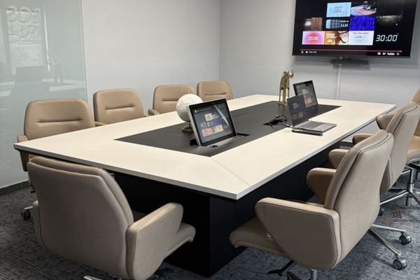 Salle de réunion Groupe SEB — conception KMS